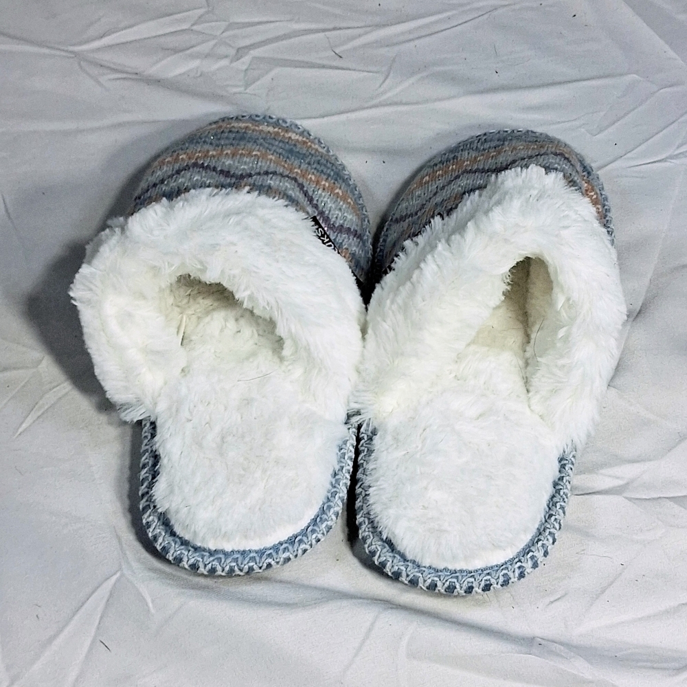 Cozy Women's Size 5-6 Small Sherpa Suthwestern Theme Clogs/Slipper/House Shoes
